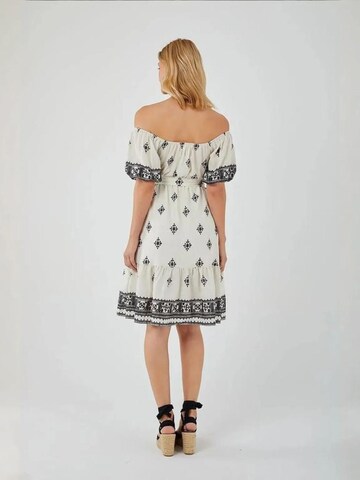 MixRay - Vestido de verão em bege