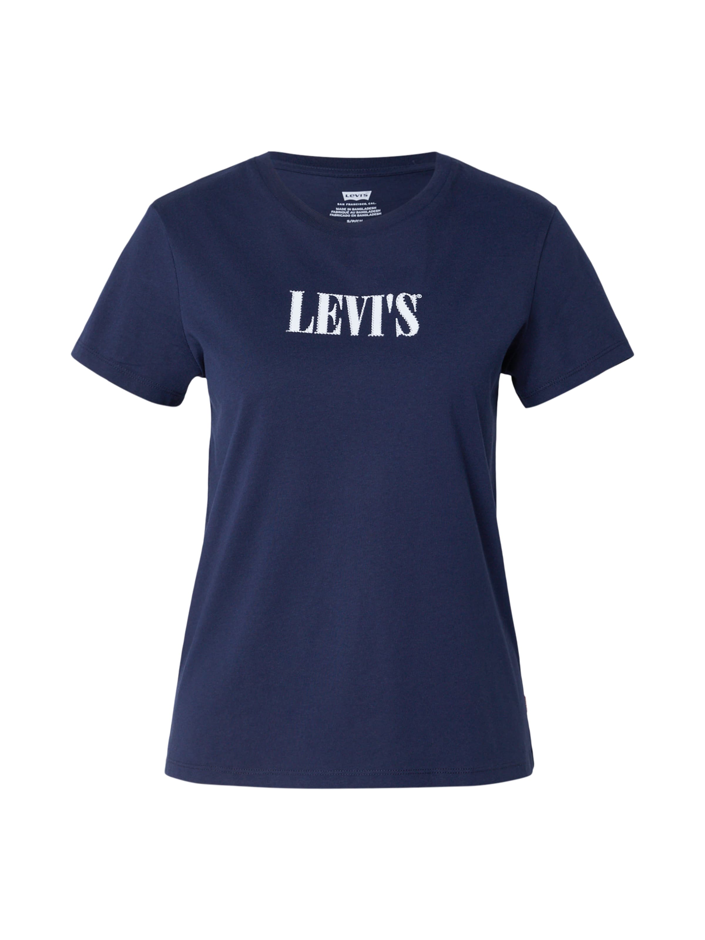 zils LEVI'S ® T-Krekls 'THE PERFECT': no priekšpuses