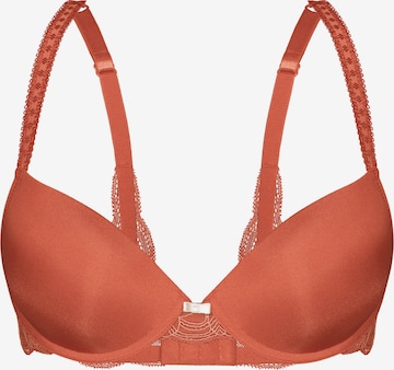 sassa Push-up Bra 'FANTASTIC DRESS' in Orange: front