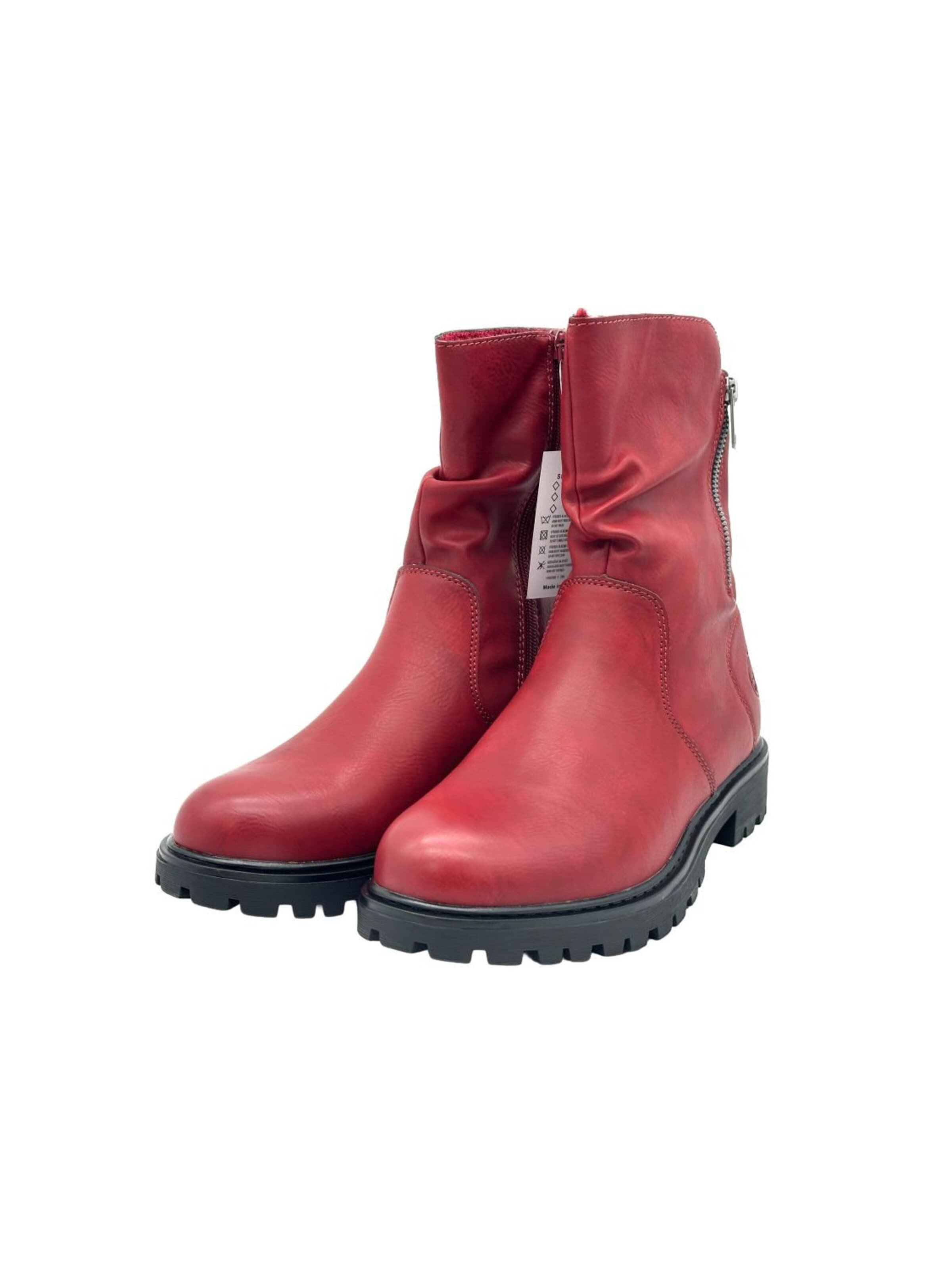 Nowaland Booties in Red