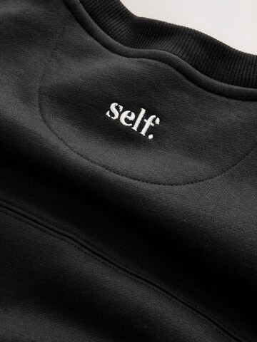 self. Sweatshirt in Zwart