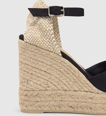 Espadrilles 'Chiarita' Castañer en noir