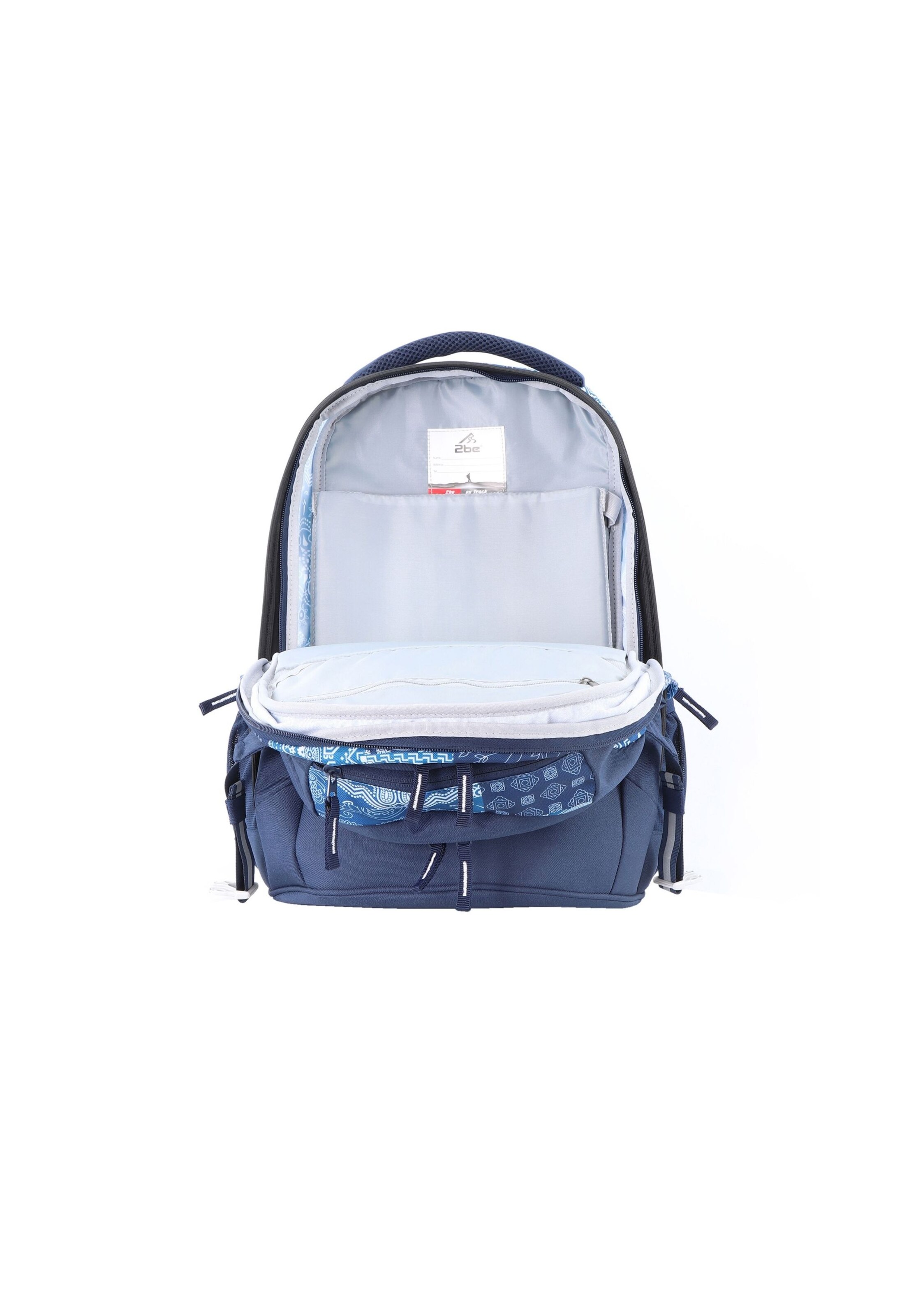 2be Schulrucksack-Set 'Royal' in Blau