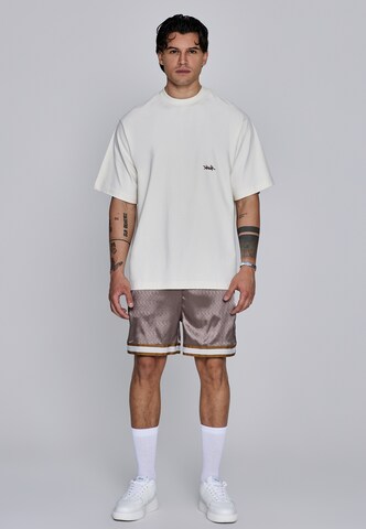 Regular Pantalon SikSilk en marron