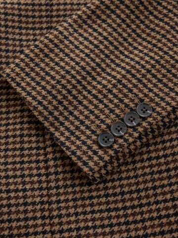Next - Ajuste estrecho Chaqueta saco en marrón