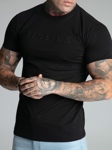 SikSilk Shirt in Black