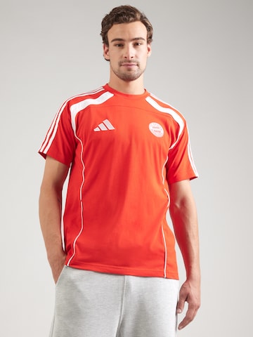 ADIDAS PERFORMANCE Функциональная футболка в Красный: спереди