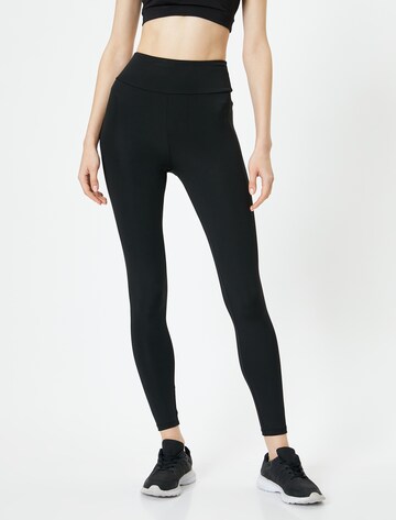 Koton Slimfit Legging in Schwarz: Vorderseite