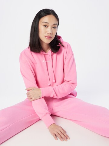 Champion Authentic Athletic Apparel Sweatshirt in Pink: front