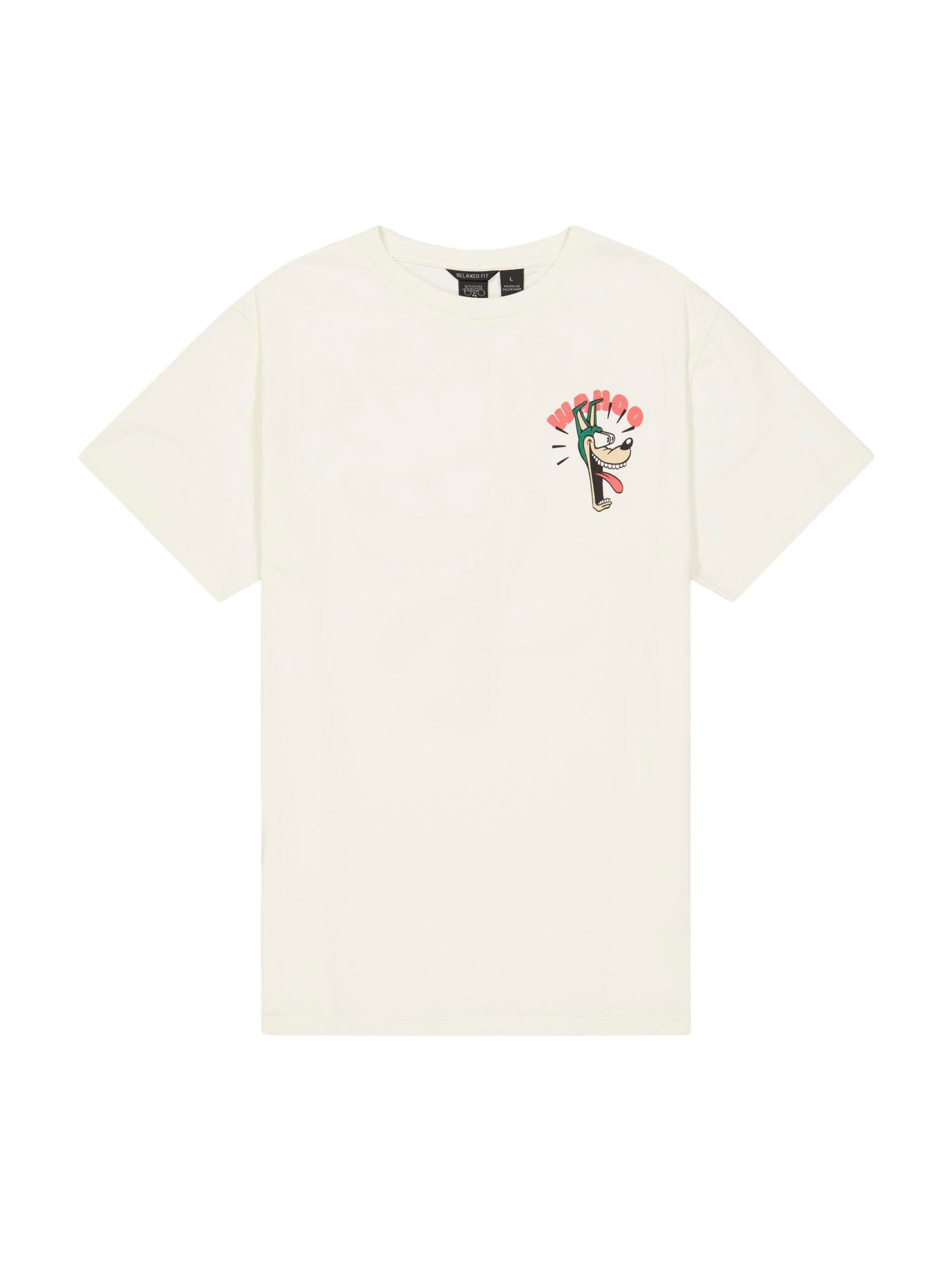T-Shirt 'VELOKROM' Le Temps Des Cerises en blanc : devant