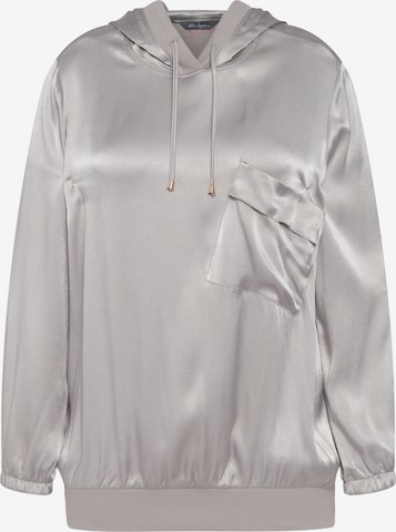 Ulla Popken Blouse in Grey: front