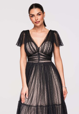 Robe de soirée Ombre en noir