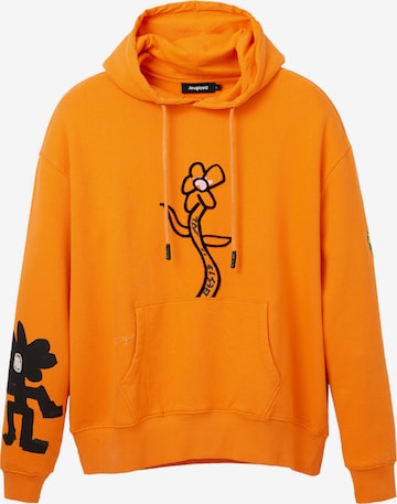 Desigual Sweatshirt 'Rodrigo' in Orange: front