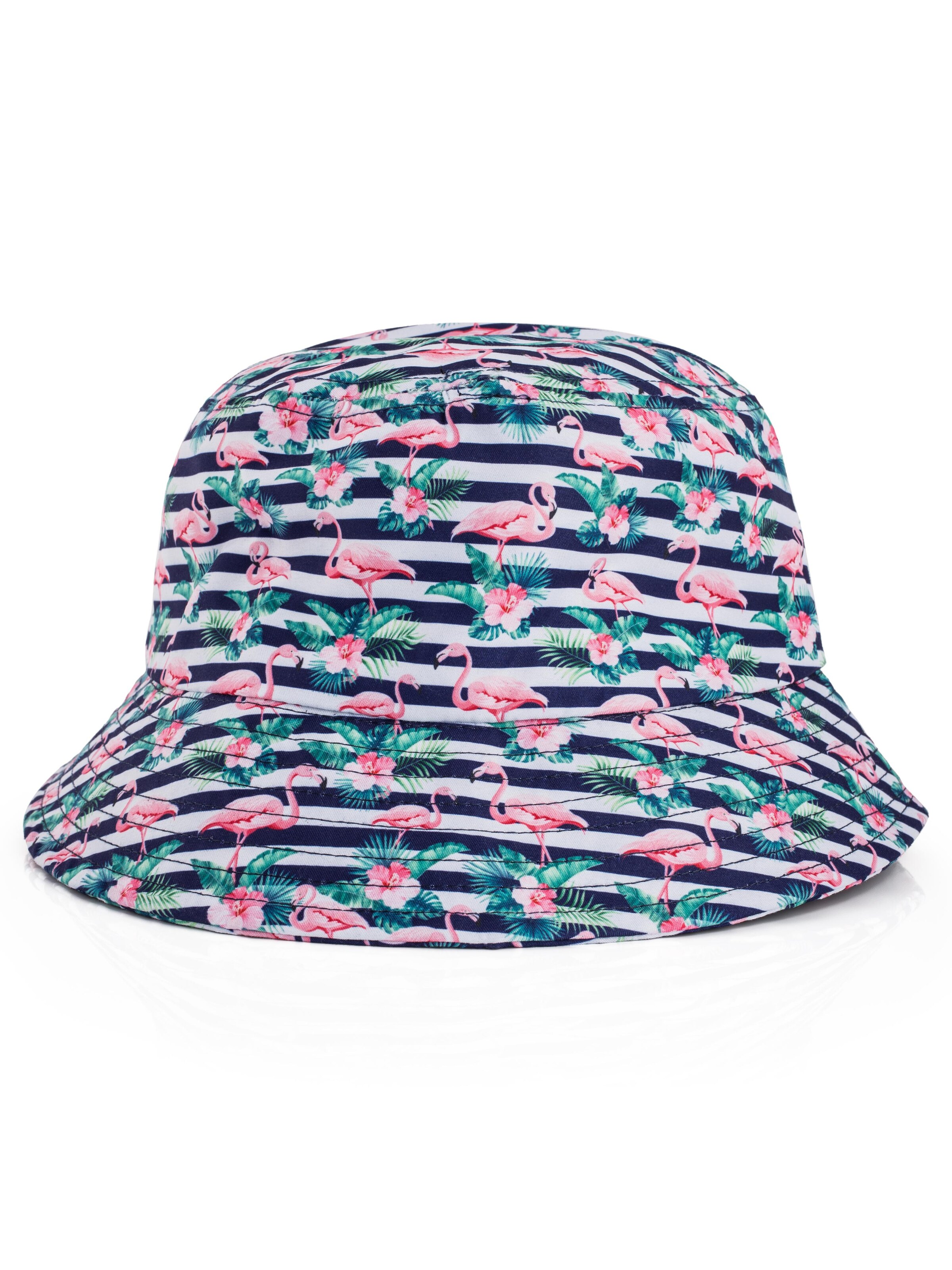Blackskies Hat 'Tropical Flamingo Vol. II' in Blue