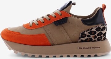 Kennel & Schmenger Sneakers ' TONIC ' in Brown: front