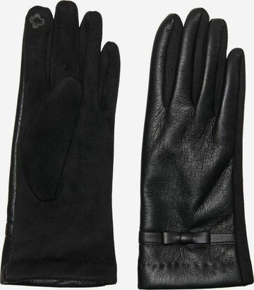 ONLY Full Finger Gloves 'Molly' in Black: front
