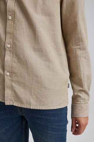 !Solid Regular Fit Langarmhemd 'SDBilal' in Beige