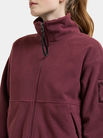 Didriksons Functionele fleece jas 'RONJA' in Rood