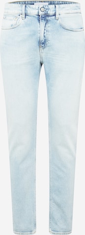 Calvin Klein JeansSlimfit Traperice - plava boja: prednji dio