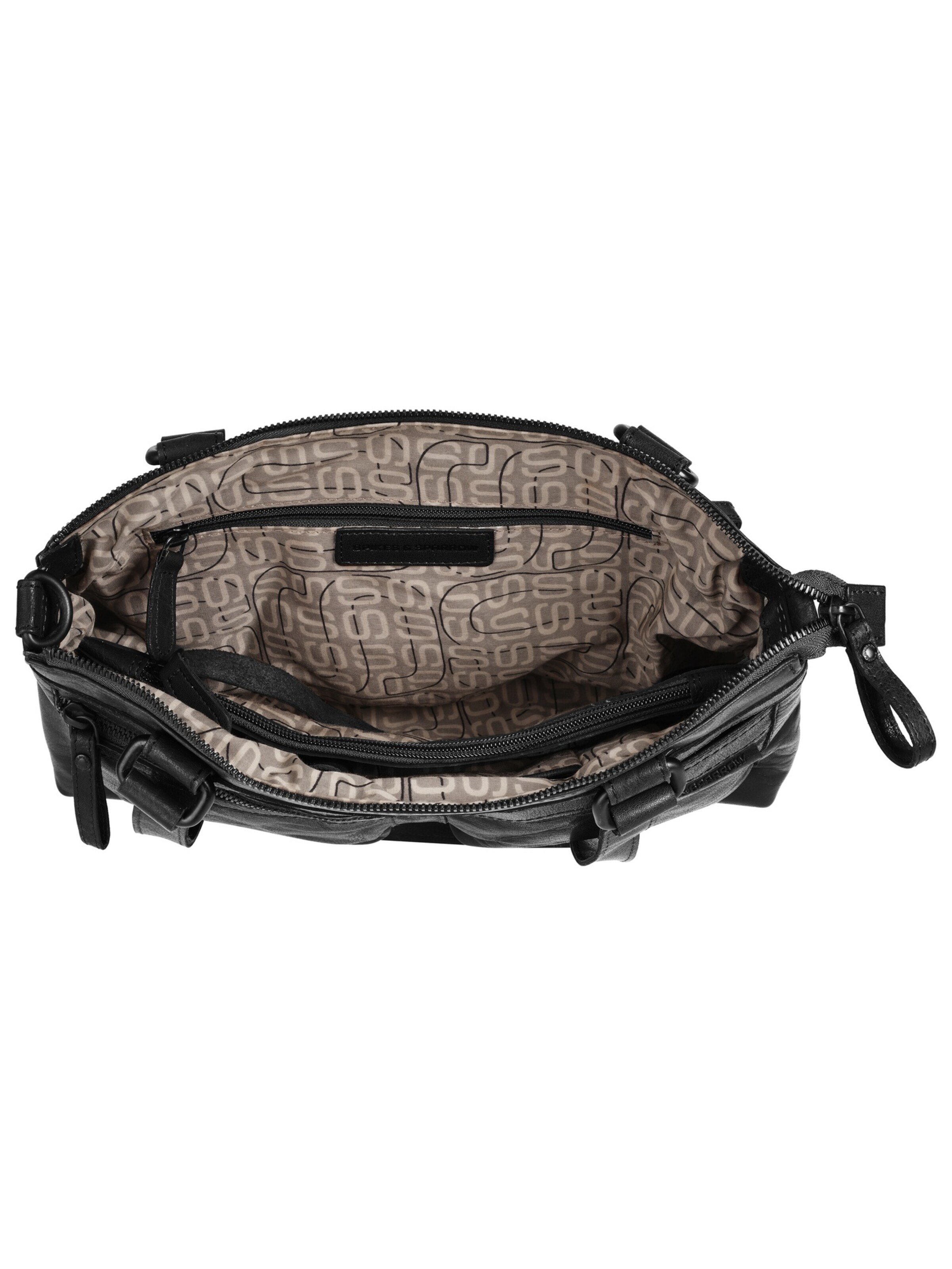 Spikes & Sparrow - Bolso de mano en negro