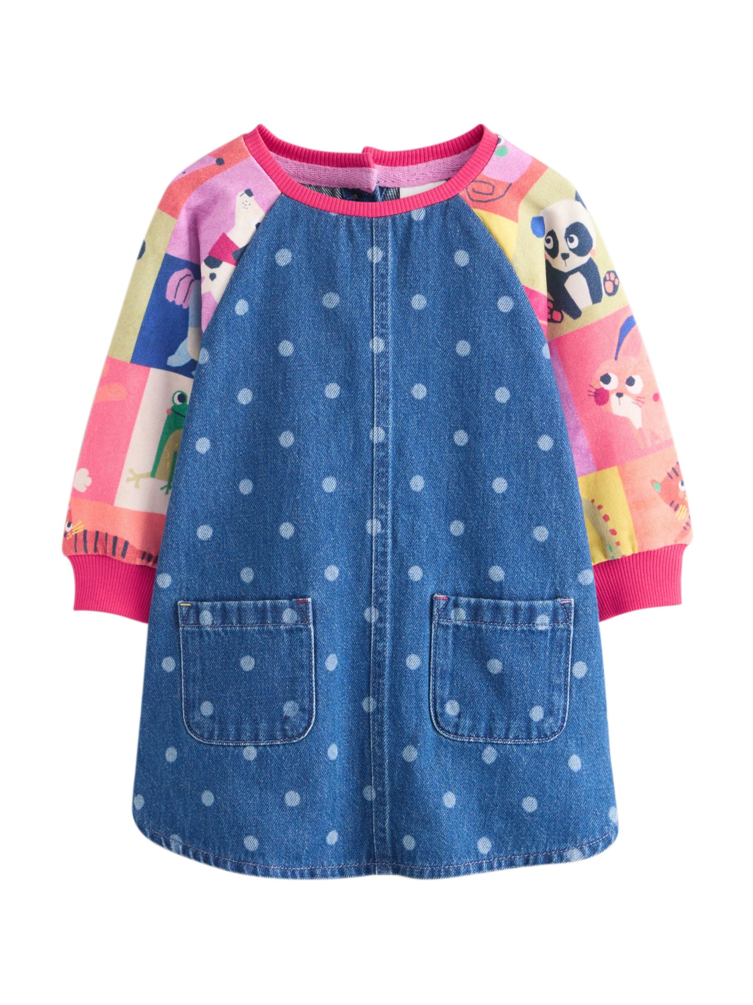 Robe Next en mélange de couleurs : devant
