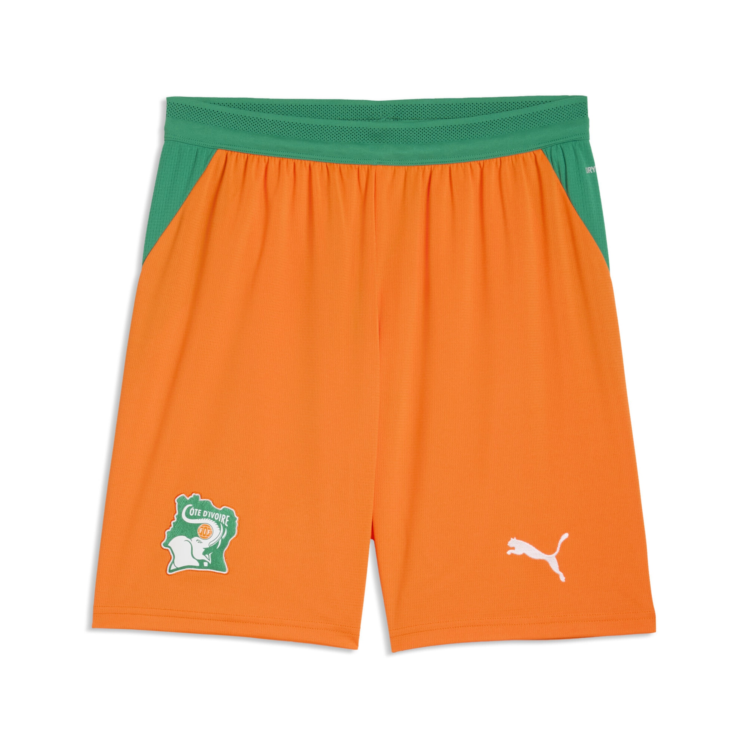 PUMA Regular Workout Pants in Orange: front