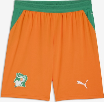 PUMA Regular Workout Pants in Orange: front