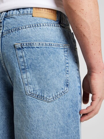 Loosefit Jean 'FIVE' Only & Sons en bleu