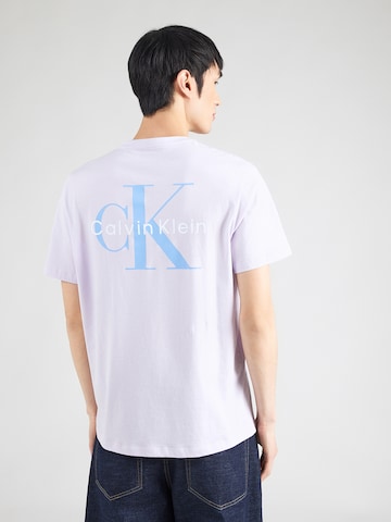 Calvin Klein JeansMajica 'CLASSIC' - ljubičasta boja: prednji dio