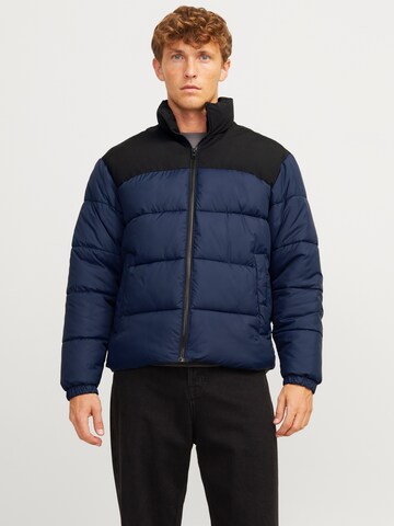 JACK & JONES Vinterjakke 'JJMoon' i blå: forside
