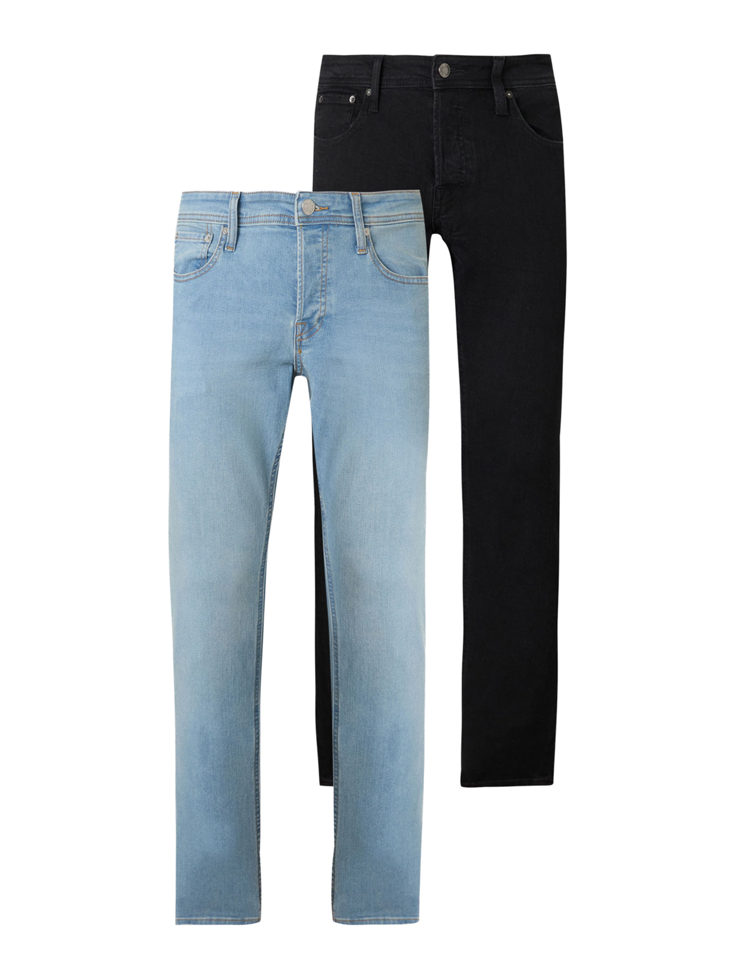 JACK & JONES Szabványos Farmer 'JJIGLENN JJORIGINAL' - kék: elől