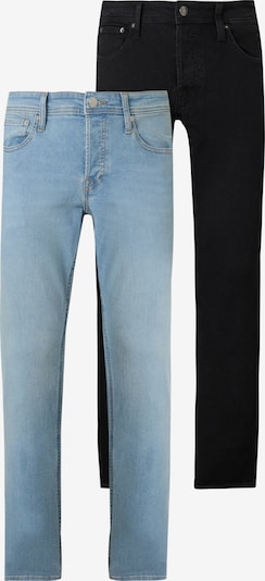 JACK & JONES Farkut 'JJIGLENN JJORIGINAL' värissä sininen denim / musta, Tuotenäkymä