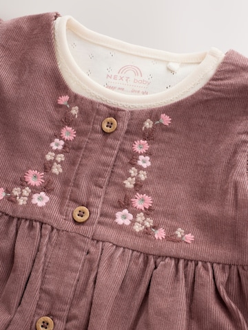 Next Set: Kleid, Body und Strumpfhose in Beige