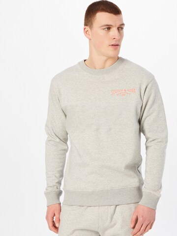 SCOTCH & SODA Sweatshirt in Grey: front