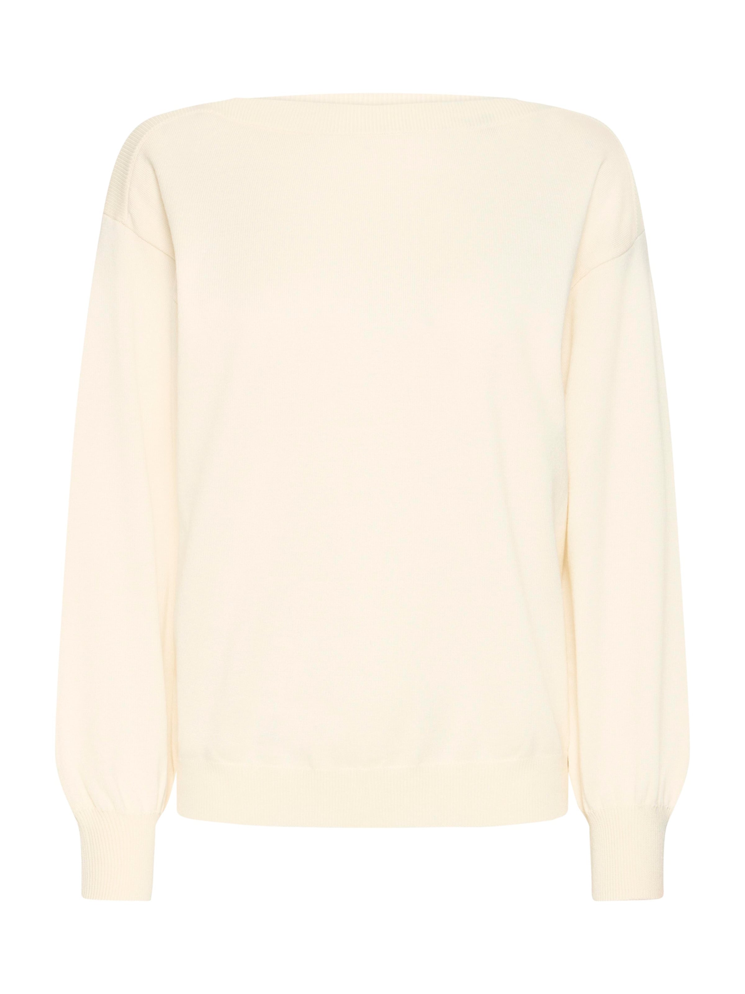 ICHI Trui 'IHLULS' in Beige: voorkant