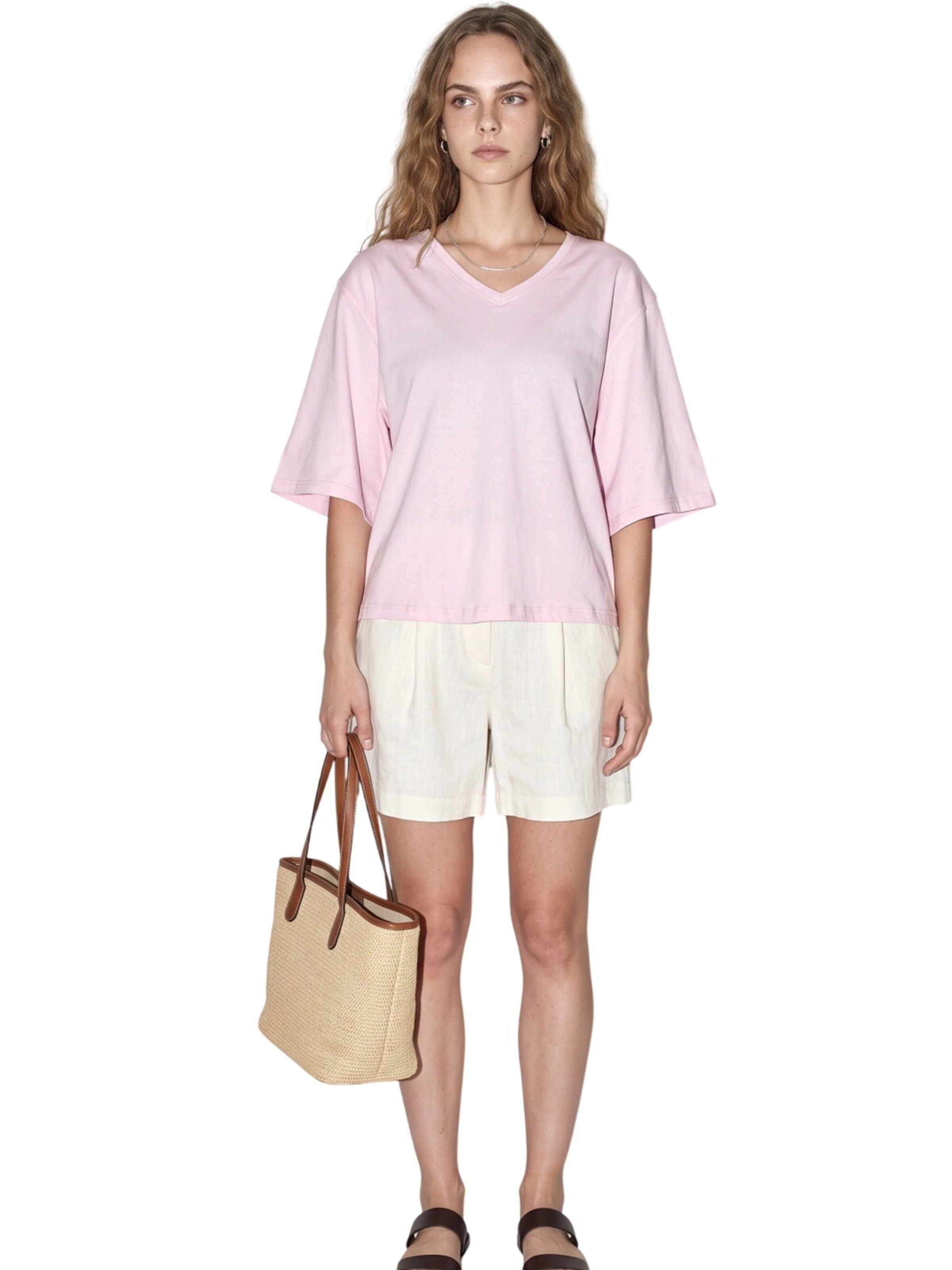 No Matter What Shirt in Roze