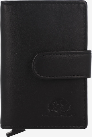 GREENBURRY Kreditkartenetui 'Nappa' in Grau: Vorderseite