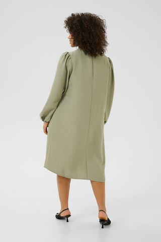 KAFFE CURVE - Vestidos camiseiros 'Niki' em verde