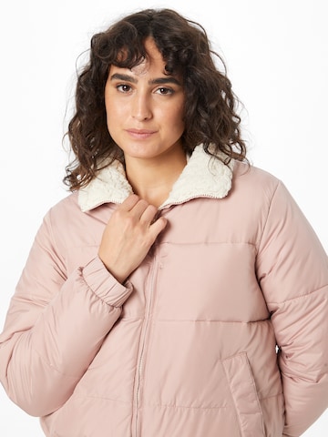 HOLLISTER Зимняя куртка в Ярко-розовый