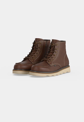 Blauer.USA Buty sznurowane w kolorze brązowy