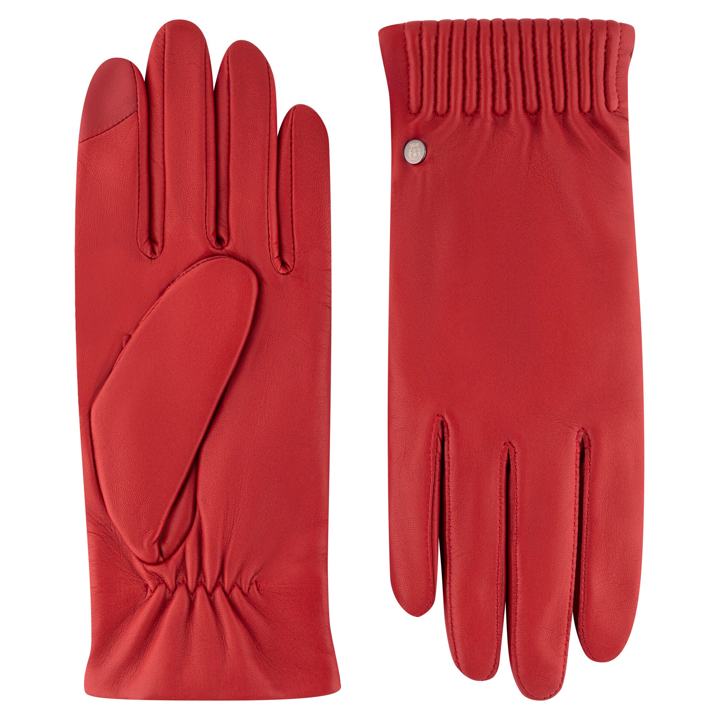 Mezzoguanti 'ARIZONA TOUCH' di Roeckl in rosa: frontale