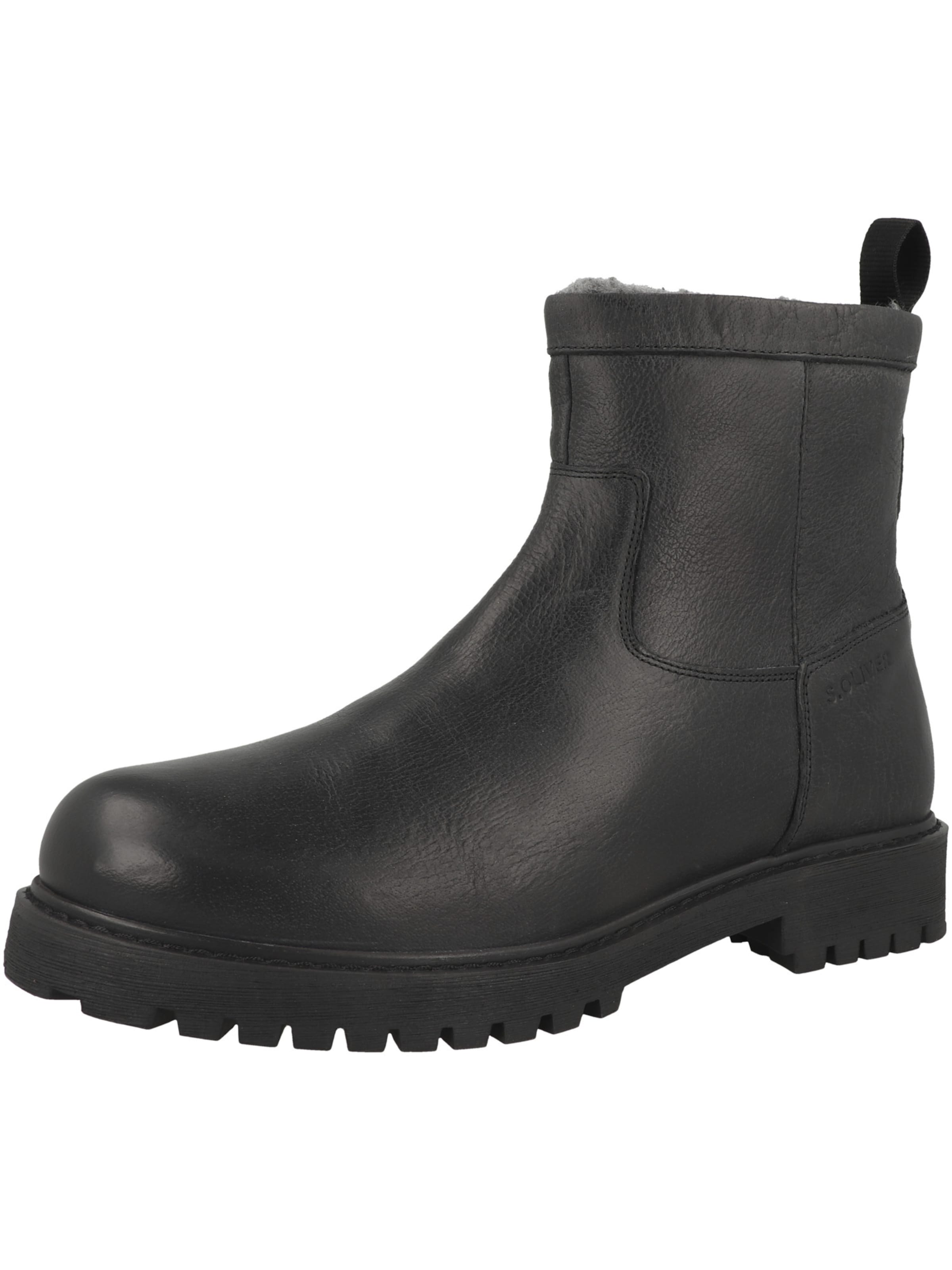 s.Oliver Boots in Zwart: voorkant