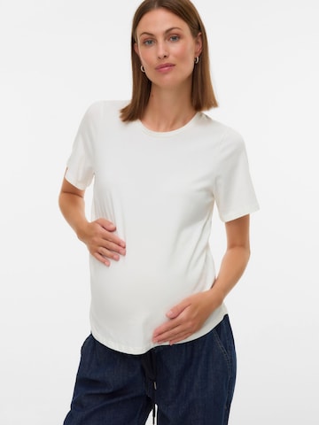 MAMALICIOUS Blouse in White: front