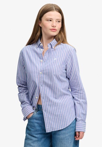 Superdry & Co Blouse in Lila: voorkant