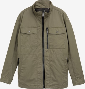 Veste mi-saison TOM TAILOR Men + en vert : devant
