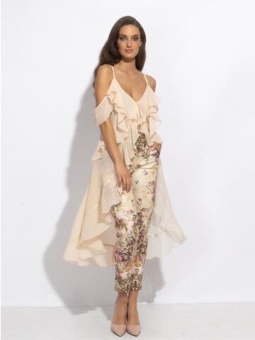 JIORO Tunic 'ESSENTIALS' in Beige