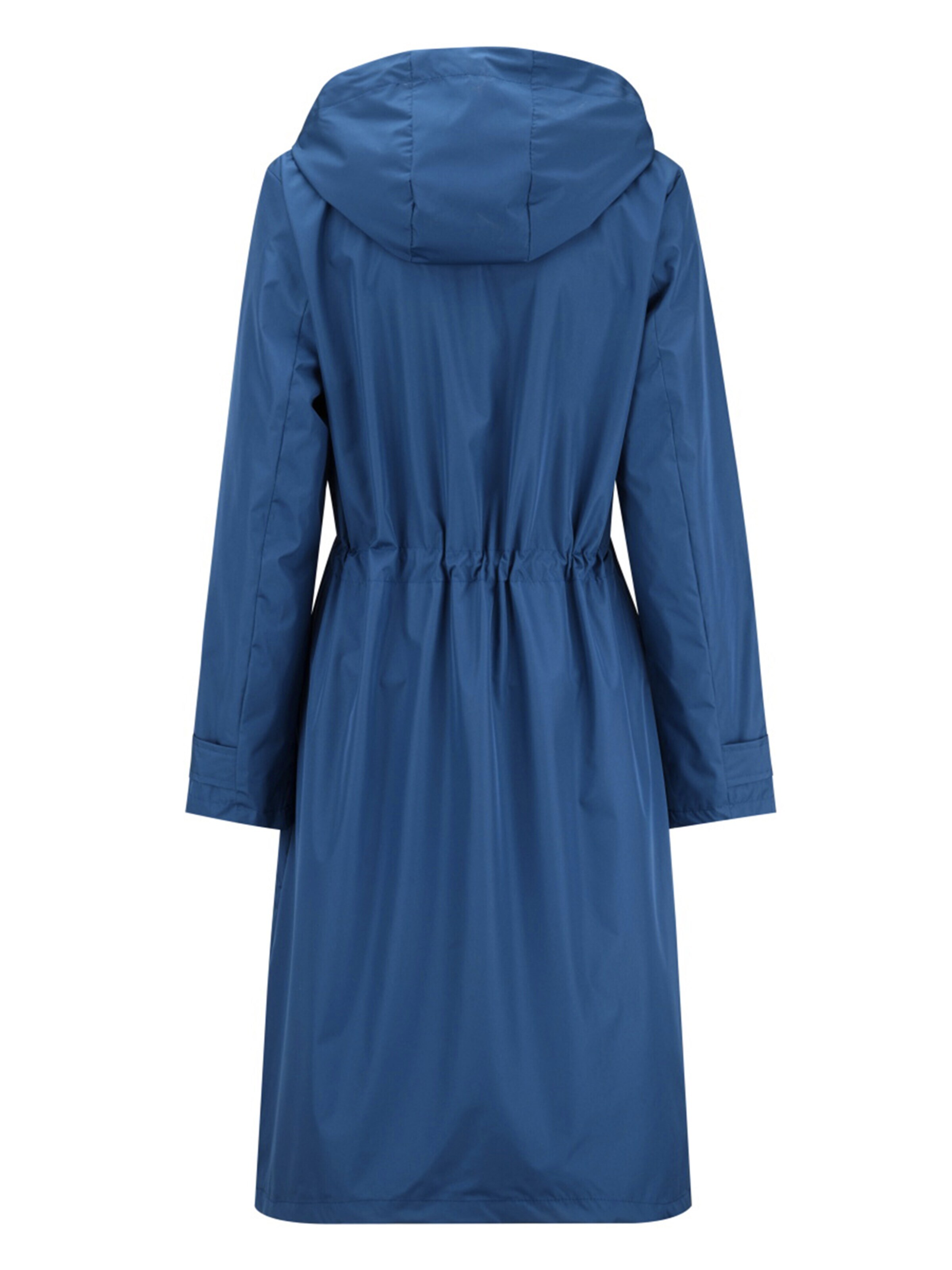 YOUTHUP Between-Seasons Coat 'Schwebe' in Blue