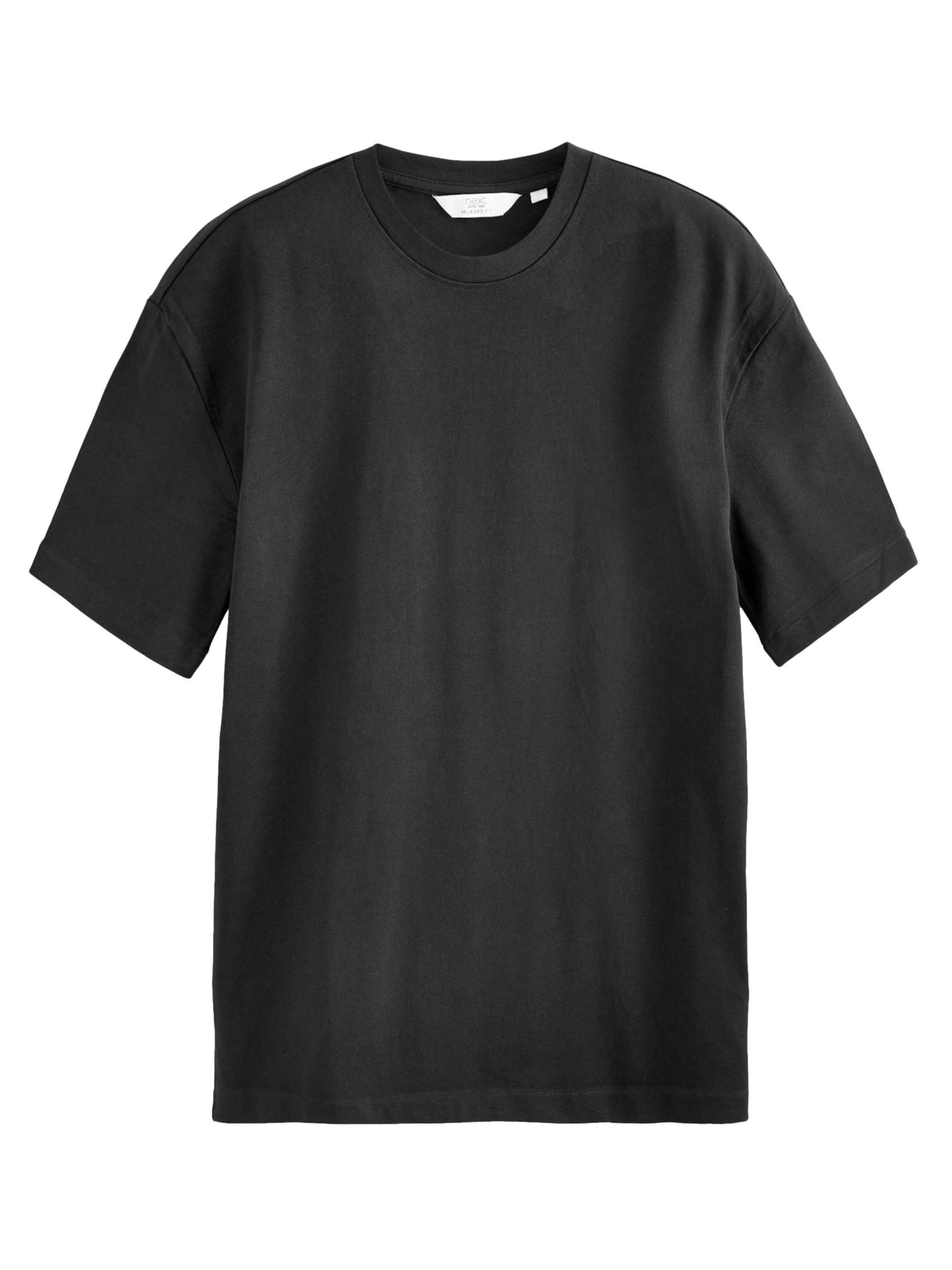Next Tričko - Čierna: predná strana