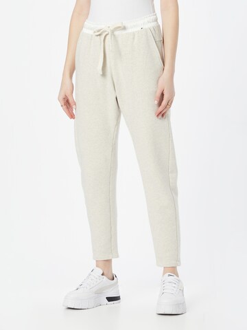 Effilé Pantalon 10Days en blanc : devant