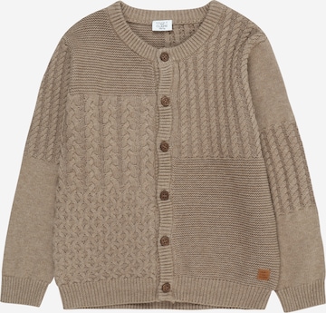 Hust & Claire Knit Cardigan 'Charli' in Brown: front